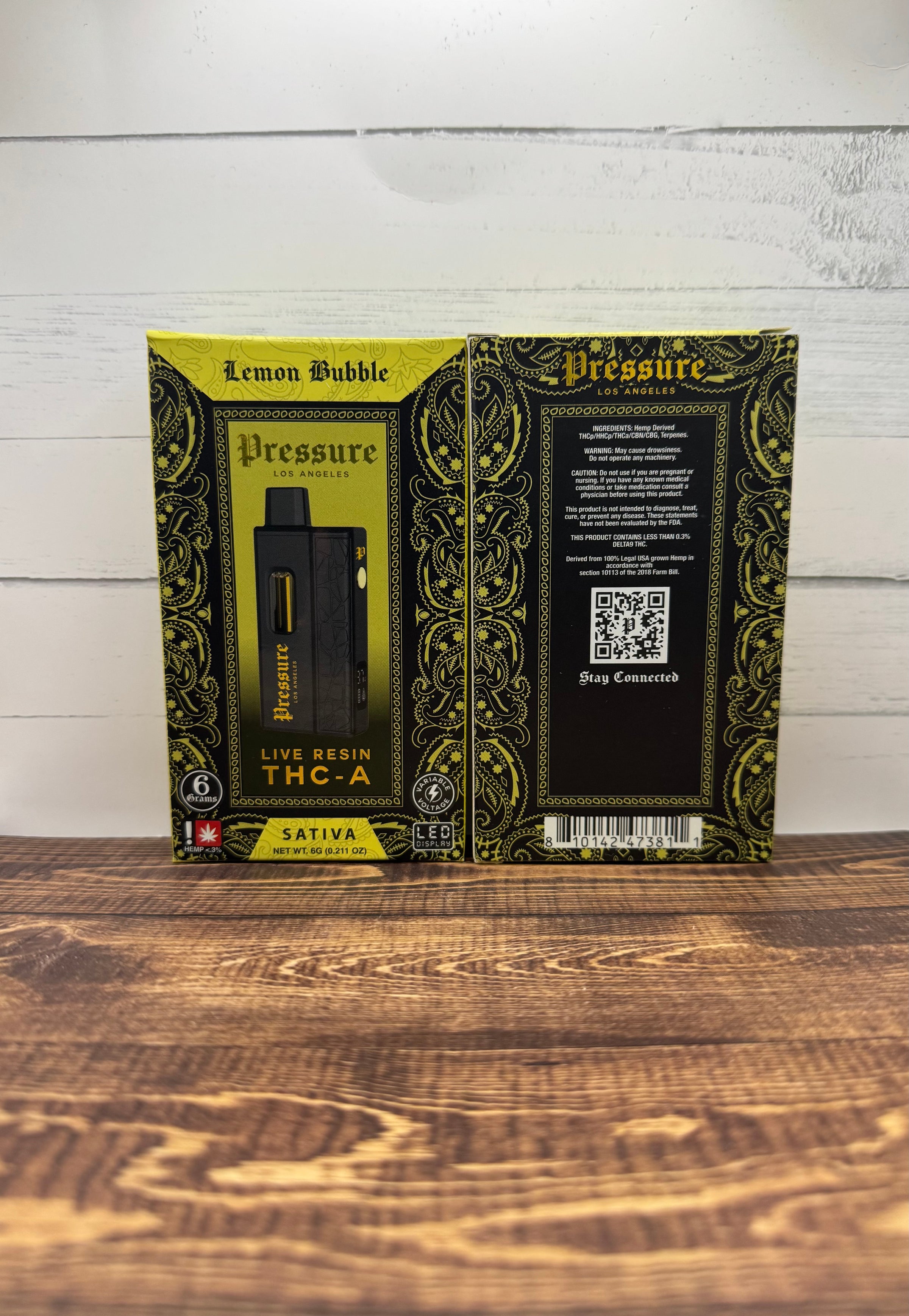 pressure 6g thc-a disposable