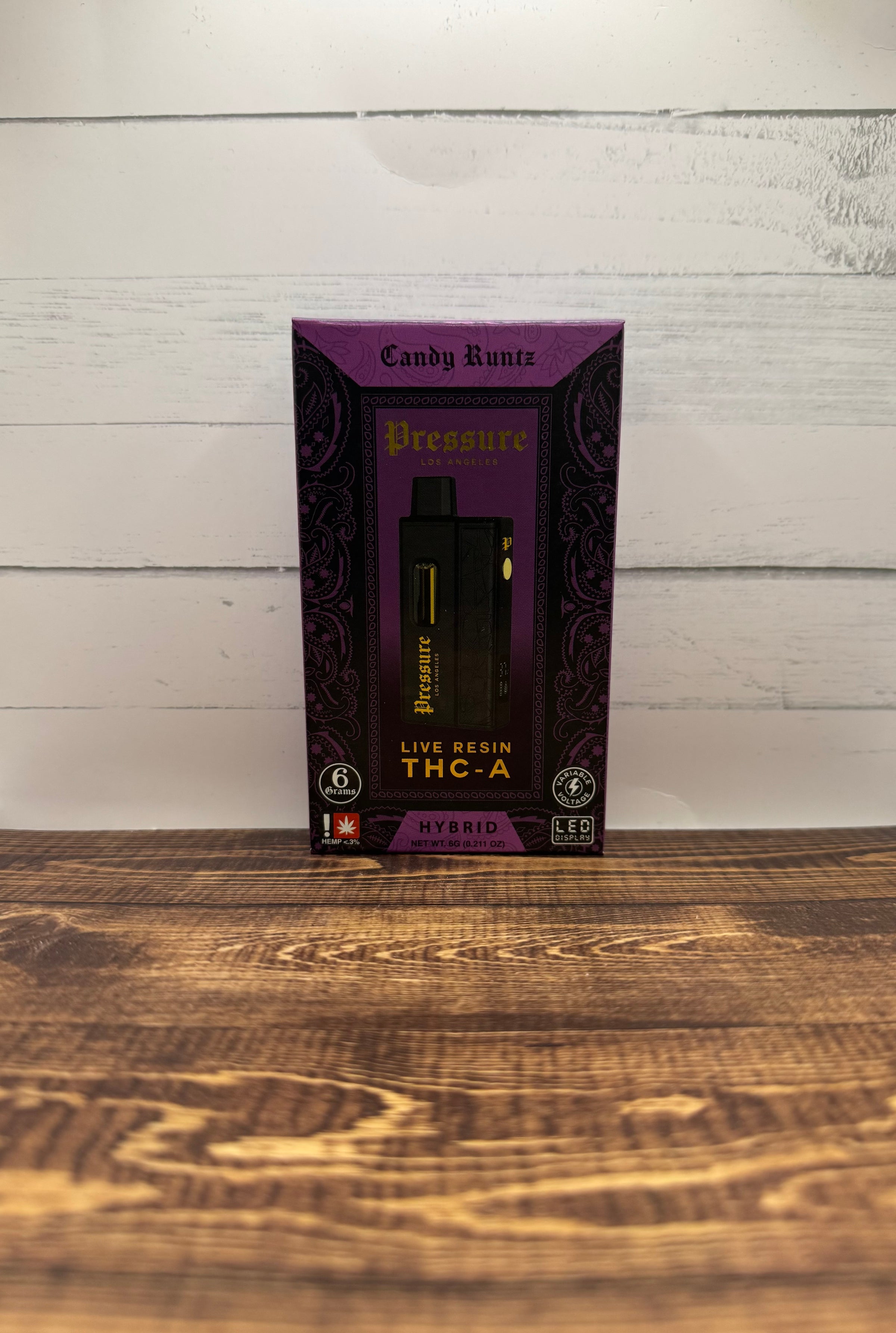 pressure 6g thc-a disposable